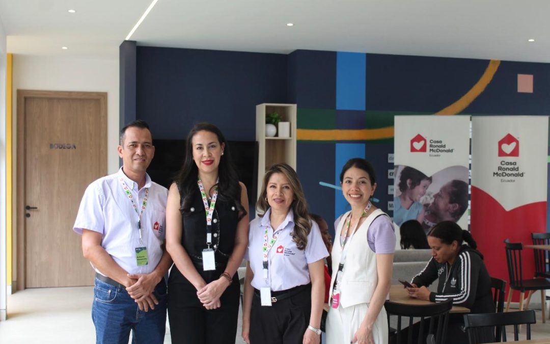 Sala Familiar Casa Ronald McDonald Quito cumple un año